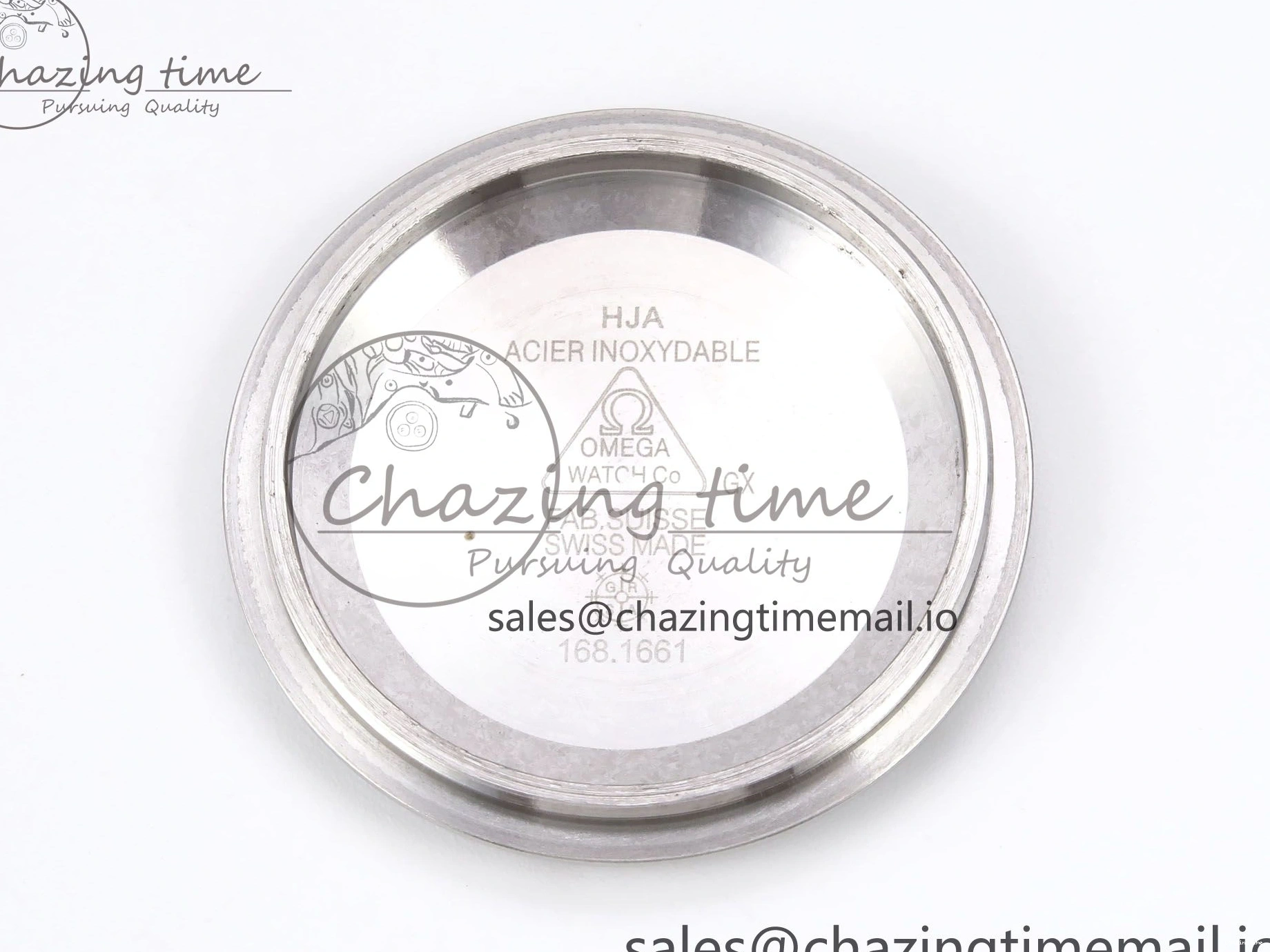 0405 Seamaster “LMPO” OMF 1:1 Best Edition Black Dial on SS Bracelet A Tailored 7703